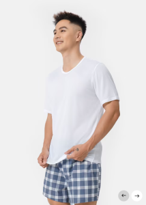 Áo thun nam mặc trong