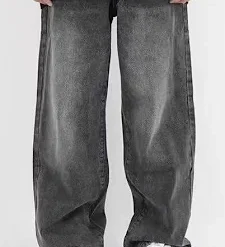 quần bò nam ống rộng