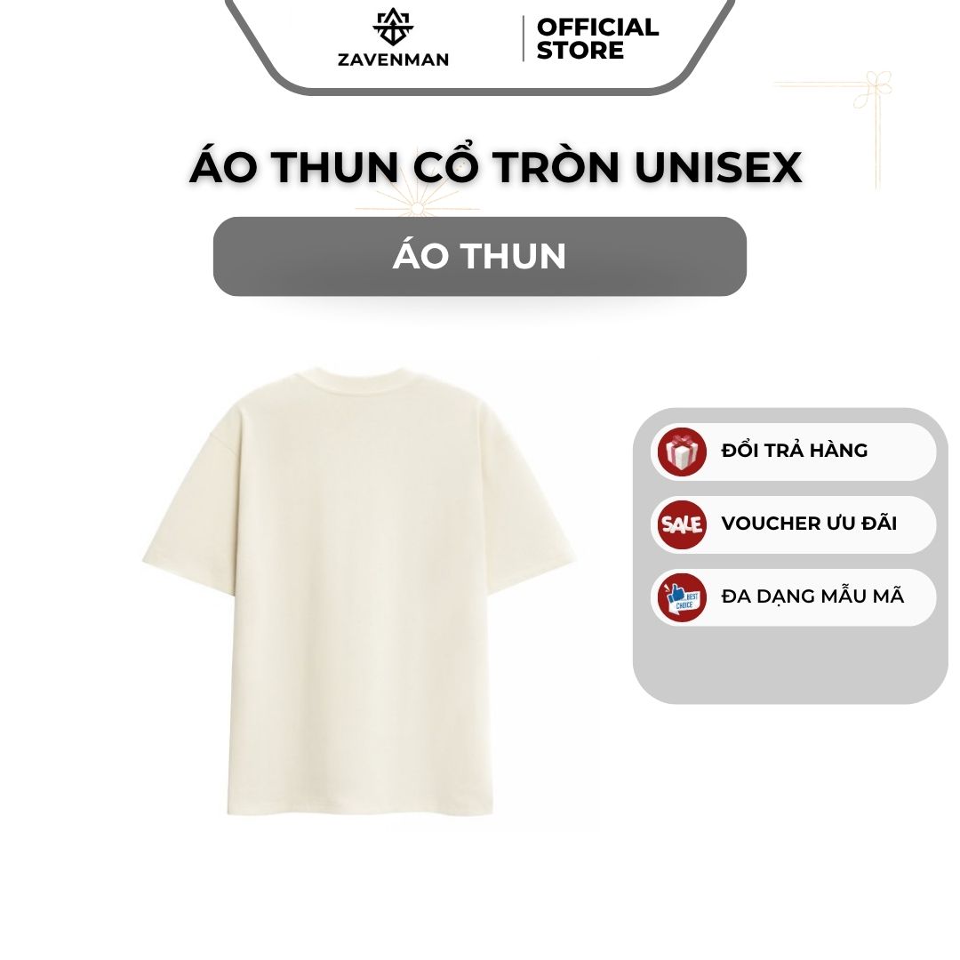 Áo thun be Sản phẩm áo thu màu be của Zavenman